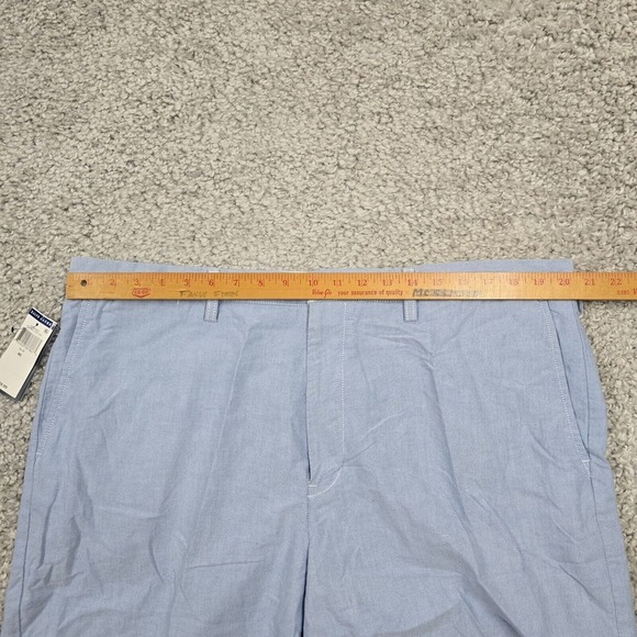 Polo Ralph Lauren Shorts Mens 40 Blue Chino Classic Fit Flat Front Preppy - Picture 8 of 13